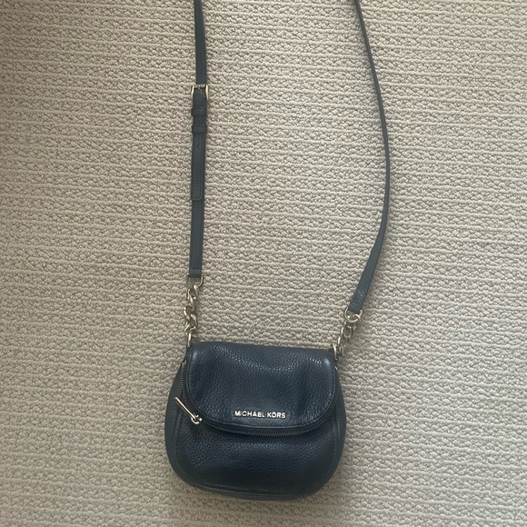 Michael Kors Black Purse Adjustable Strap - Picture 1 of 4